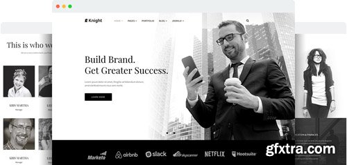 JoomShaper - Knight v1.5 - Responsive Joomla Template for Company and Agency Sites