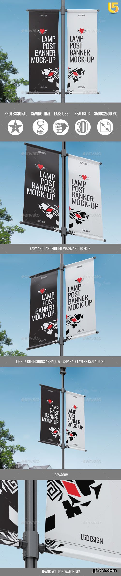GR - Lamp Post Banner Mock-Up 21074462