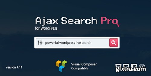 CodeCanyon - Ajax Search Pro v4.11.8 - Live WordPress Search & Filter Plugin - 3357410