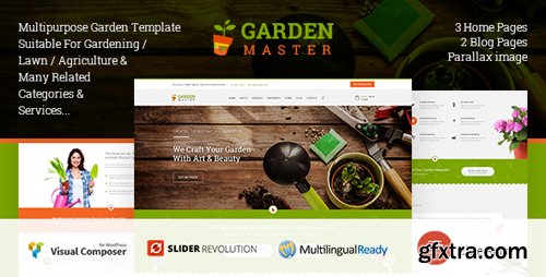 ThemeForest - Garden Master v1.3.0 - WordPress Agriculture & Lawn Shop theme - 13625845