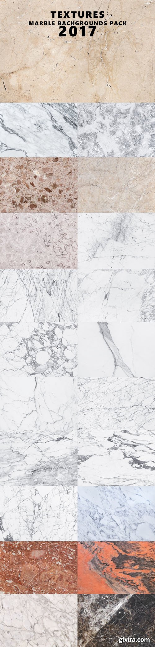 Textures - Marble Backgrounds Pack 2017