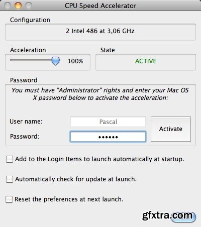 CPU Speed Accelerator 8.0 (macOS)