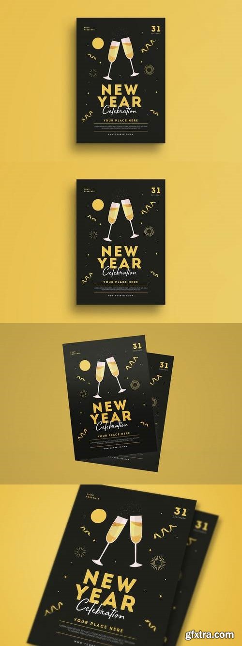 New Year Celebration Flyer