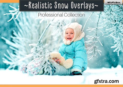 CreativeMarket Realistic Snow Overlays 2044316
