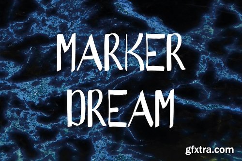 CreativeMarket Marker Dream Font 1895946