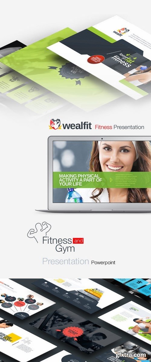 GraphicRiver - WealthFit Fitness - Gym Powerpoint 10135405