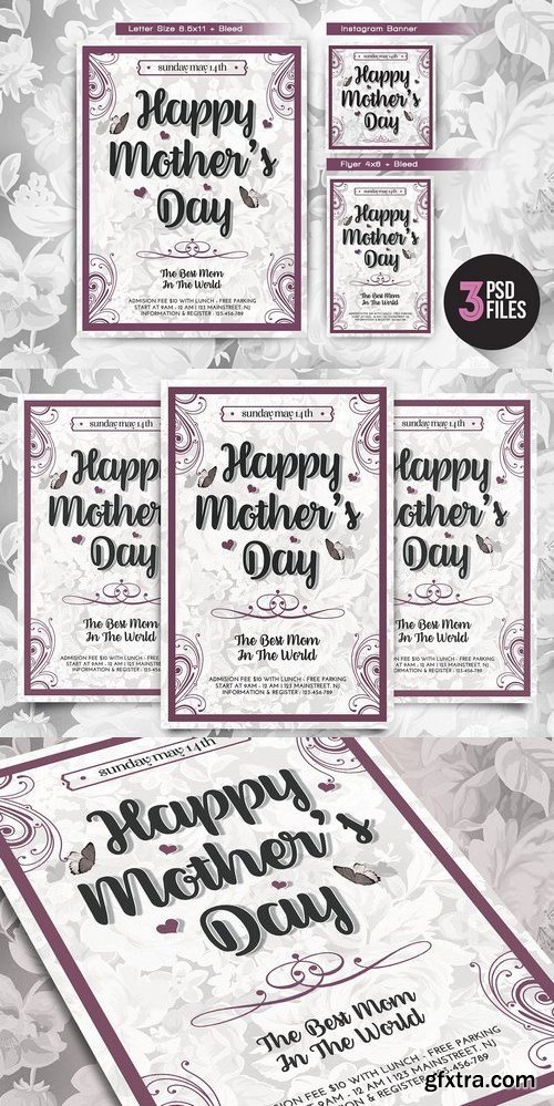 CM - Mother\'s Day Flyer Template 1419256