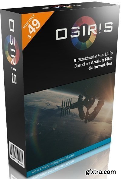 Color Grading Central - OSIRIS - 3D LUTS (Win/Mac)
