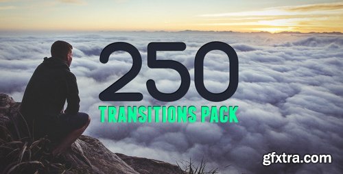 Videohive 250 Transitions Pack 13087689