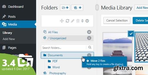 CodeCanyon - WordPress Real Media Library v3.4.1 - Media Categories / Folders File Manager - 13155134