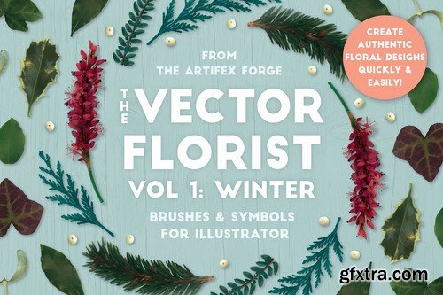 CM - The Vector Florist - Brushes Winter 1944464