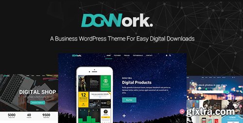 ThemeForest - DGWork v1.2.8 - Business Theme For Easy Digital Downloads - 18105506