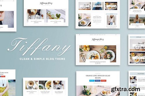 Tiffany v1.3 - Clean & Simple Blog - CM 934512