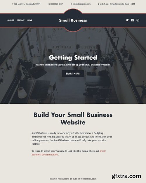 Small Business v1.0.1 - WordPress Theme - CM 2128121