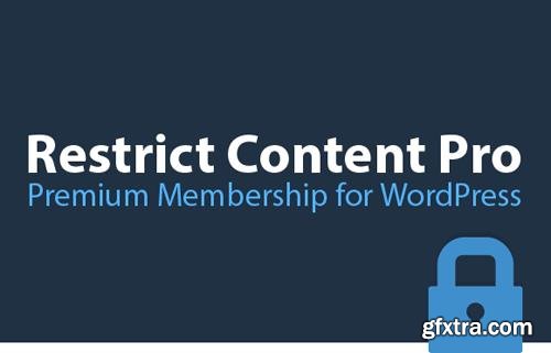 Restrict Content Pro v2.9.6 - Powerful Membership Solution For WordPress + Add-Ons