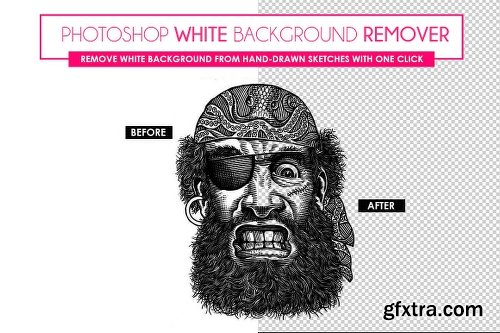 CreativeMarket Photoshop White Background Remover 30426