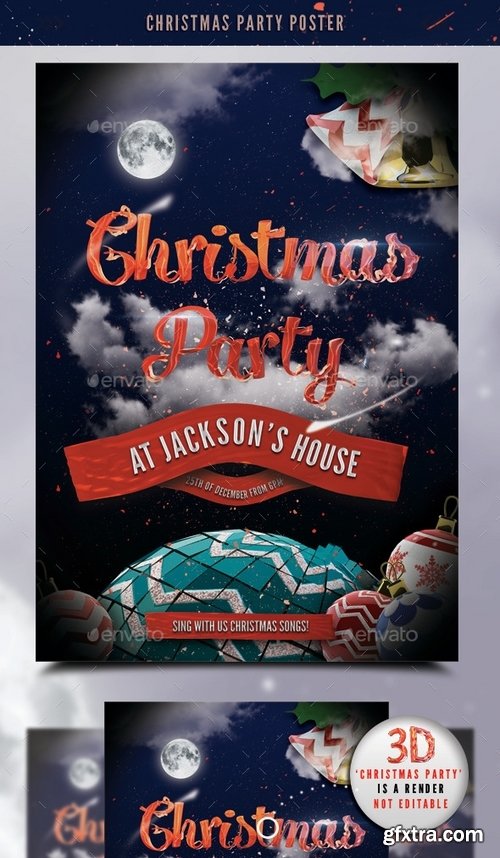 GraphicRiver - Christmas Party Poster Flyer 9328478