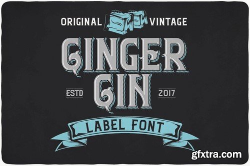CM - Ginger Gin typeface 2118066