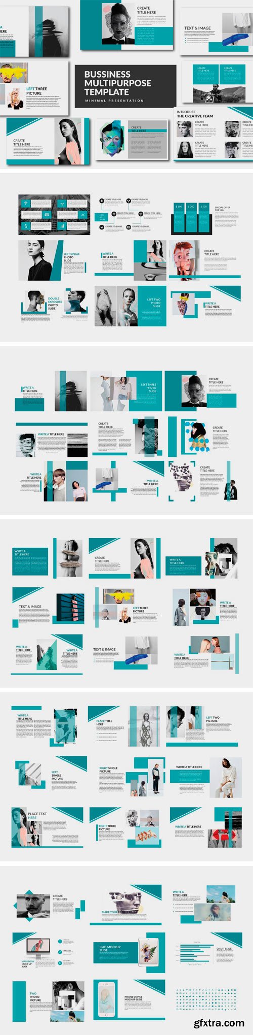 CM - Bussiness Powerpoint Template 2066375