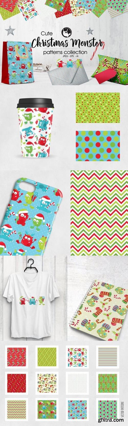 CM - CHRISTMAS MONSTER Pattern collection 2018392