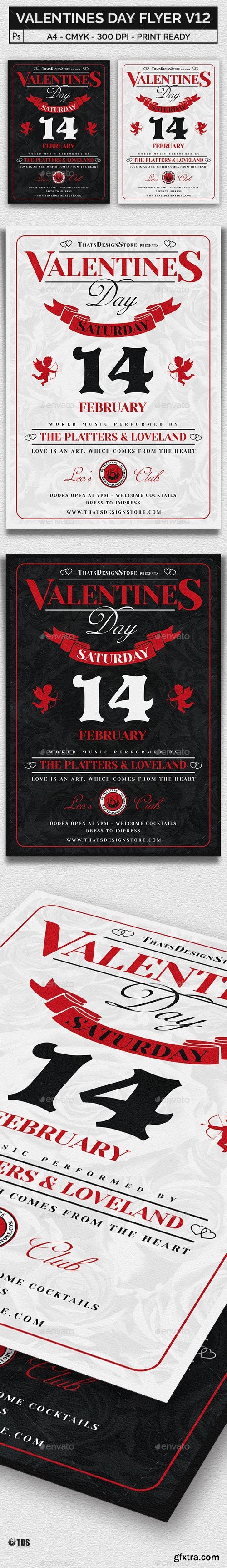 Graphicriver - Valentines Day Flyer Template V12 21115097