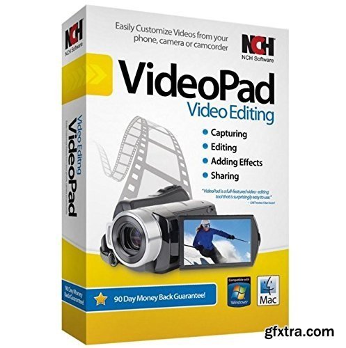 NCH VideoPad Video Editor Professional 5.00 (macOS)