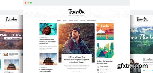 JoomShaper - Travelia v1.1 - The Best Joomla Template for Travel Blogs and Tour Guides