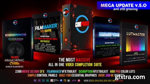 Videohive CINEPUNCH Master Suite V5.0 20601772