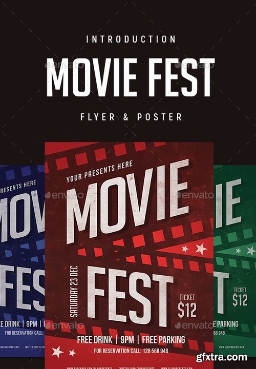 GraphicRiver - Movie Fest Flyer 21142369