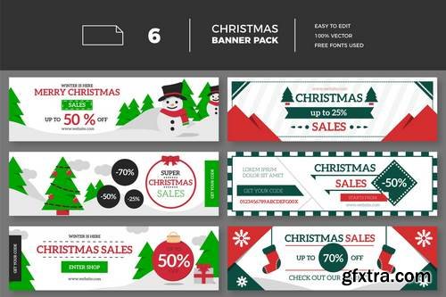 Christmas Sales Banner Collection