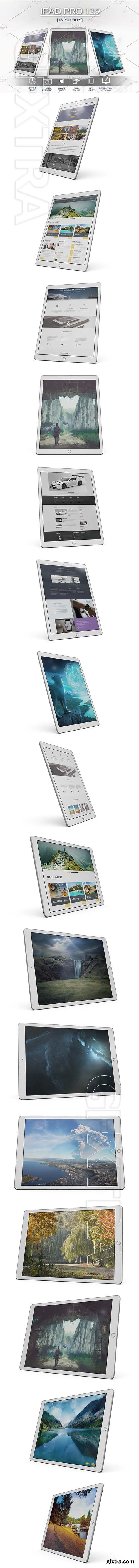 CreativeMarket - iPad Pro 12.9 Mockup 2133457