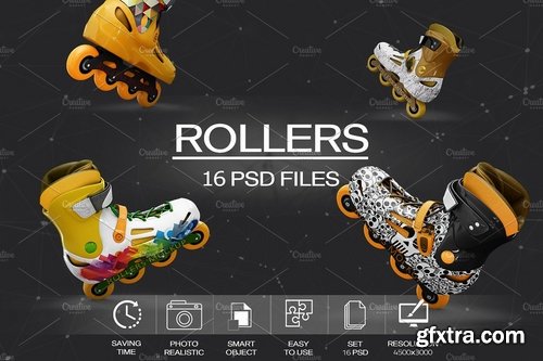 CM - Roller Skates Mockup 2133085