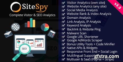 CodeCanyon - SiteSpy v3.5 - Complete Visitor SEO Analytics - 15641449 - NULLED