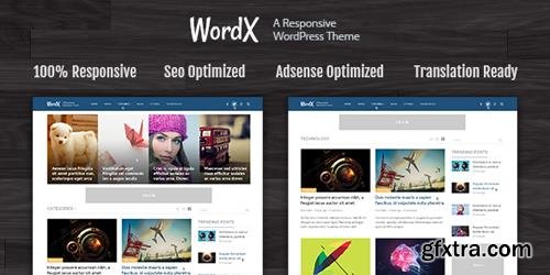 MyThemeShop - WordX v1.2.8 - Perfect WordPress Theme For Blogs and Online Magazines