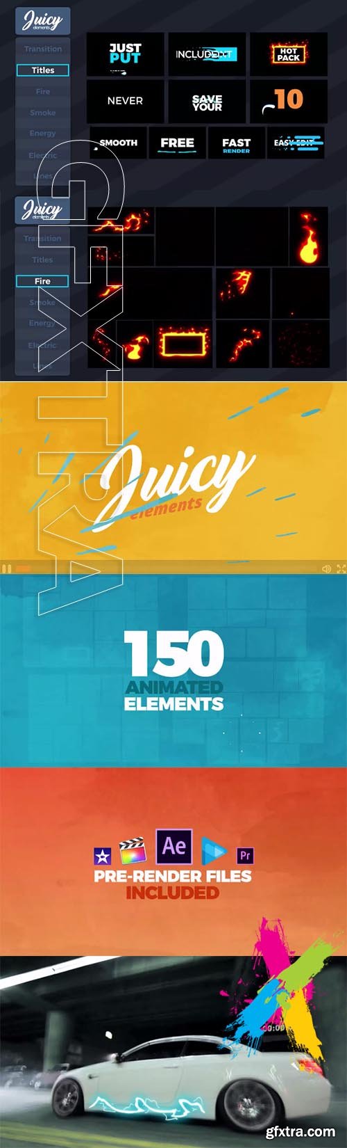 Juicy Elements - After Effects