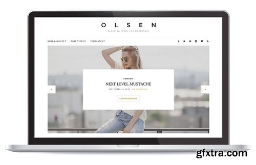 Olsen v2.0.2 - Blogging Theme for WordPress - CM 372191