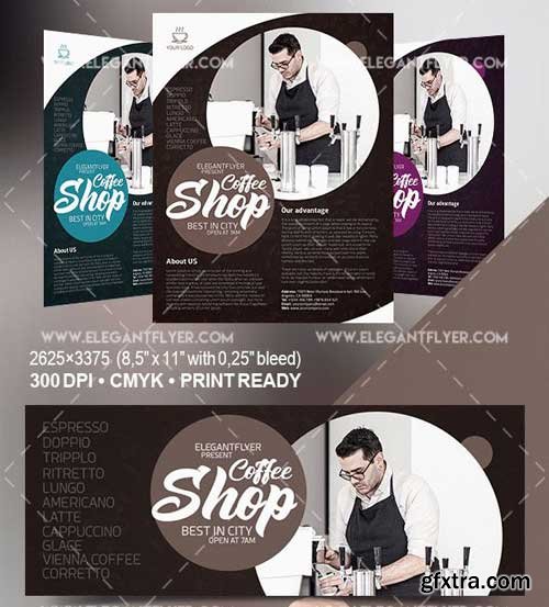 Coffee Shop V10 Flyer Template