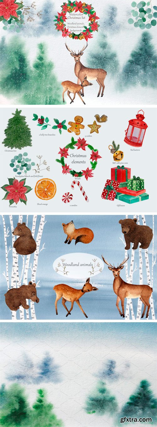 CM - Watercolor Christmas Set 2066479