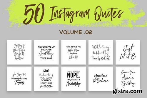 50 Instagram Essential Quotes Vol 2