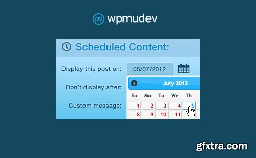 WPMU DEV - Scheduled Content v1.2.2 - WordPress Plugin