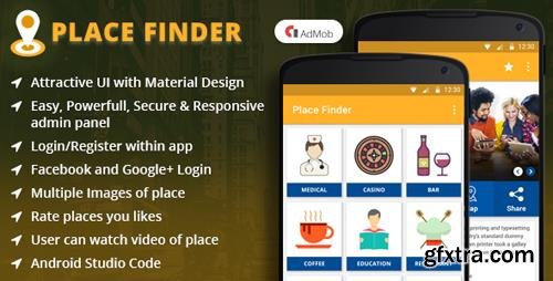 CodeCanyon - Place Finder Android App (Update: 30 November 17) - 19294209