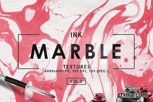 CM - 100 Ink Marble Paper Textures 2 2154738