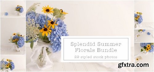 CM - Splendid Summer Florals Mock Ups 2149637