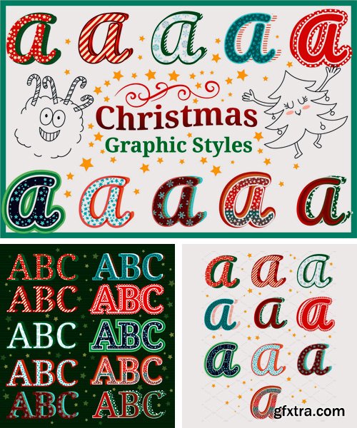 CM - Christmas Graphic Styles 2131405
