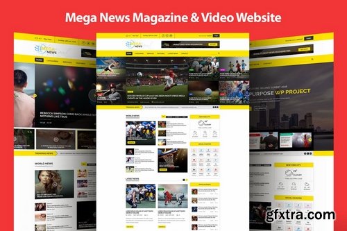 Mega News Magazine & Video Website