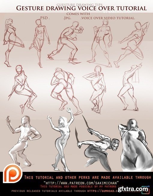 Gumroad - Gesture Drawing VoiceOver Tutorial