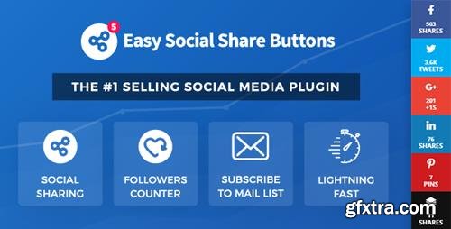 CodeCanyon - Easy Social Share Buttons for WordPress v5.2.2 - 6394476 - NULLED