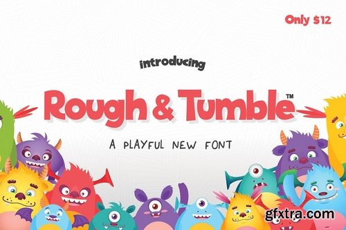 CM - Rough and Tumble Font 2147744