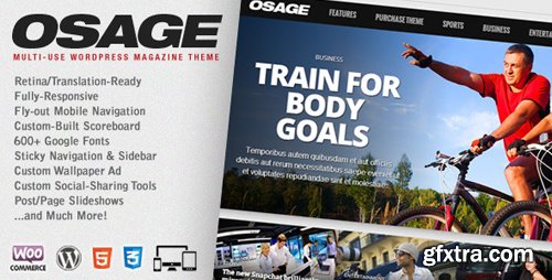 ThemeForest - Osage v1.16.0 - Multi-Use WordPress Magazine Theme - 7790181