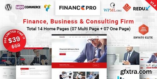 ThemeForest - Finance Pro v1.1 - Finance Business & Consulting WordPress Theme - 20564600